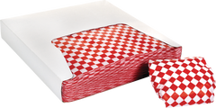 Bagcraft Deli Wrap, 12"L x 12"W, Checkered, 1000 ct