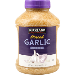 Kirkland Signature Minced California Garlic, 48 oz