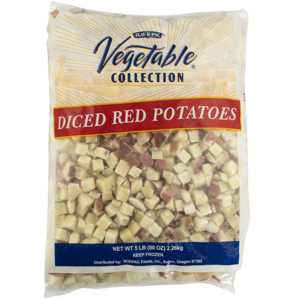 Flav-R-Pac Diced Red Potatoes, 5 lbs