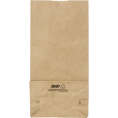 Duro Bag #2 Recycled Paper Bag, Kraft, 500 ct