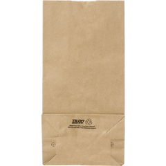 Duro Bag #6 Recycled Paper Bag, Kraft, 500 ct