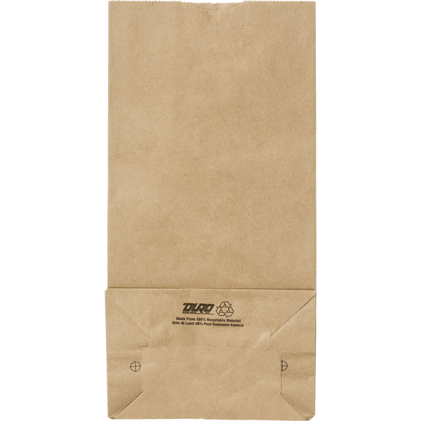 Duro Bag #8 Recycled Paper Bag, Kraft, 500 ct