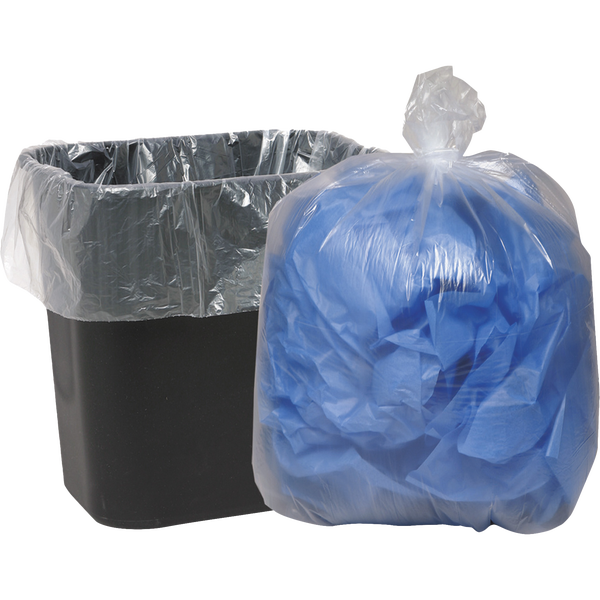 Webster Classic Trash Bags, Clear, 16 Gallon, 500 ct