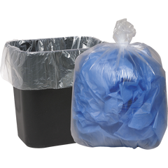 Webster Classic Trash Bags, Clear, 16 Gallon, 500 ct