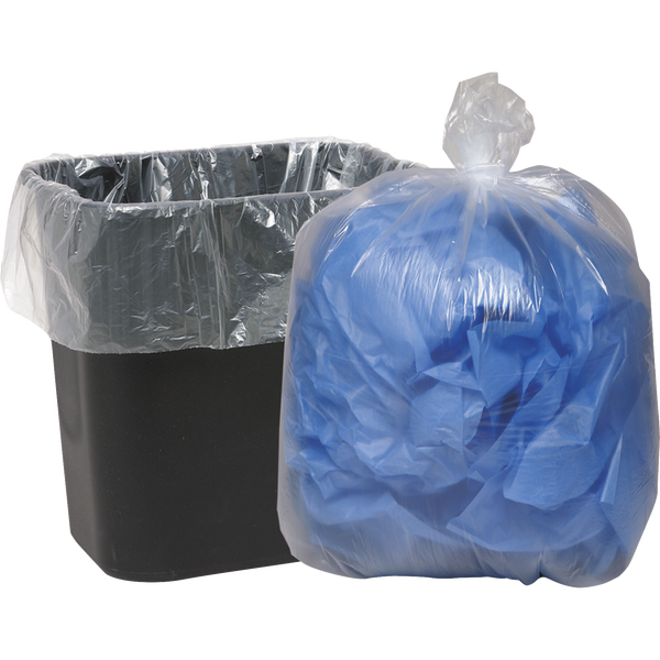 Webster Classic Trash Bags, Clear, 31-33 Gallon, 250 ct