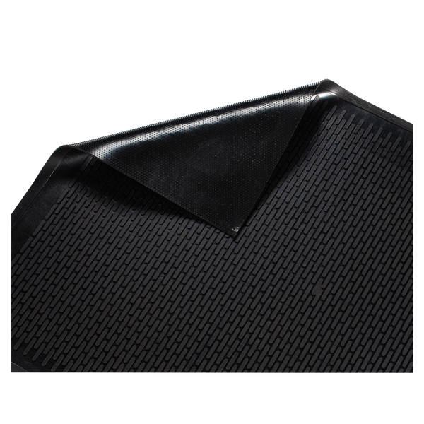 Guardian Clean Step Outdoor Scraper Mat, 3' x 5', Black