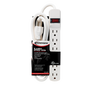 Innovera Power Strip, 6-Outlet, 6 ft Cord, Ivory