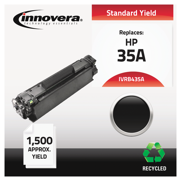 Innovera Remanufactured HP35A Toner Cartridge, Black