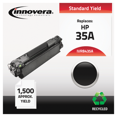 Innovera Remanufactured HP35A Toner Cartridge, Black