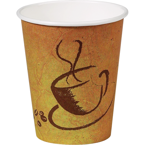 Graphic Packaging Paper Hot Cups, SoHo Design, 12 oz, 600 ct