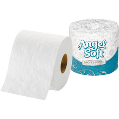 Angel Soft Professional Series Bath Tissue, Big Roll, 2-Ply, 4" x 4", 450 Sheets, 80 ct