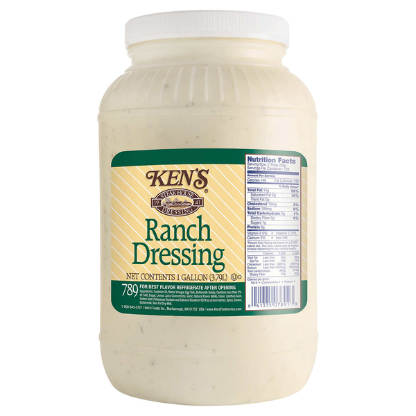 Ken's Ranch Dressing, 1 Gallon