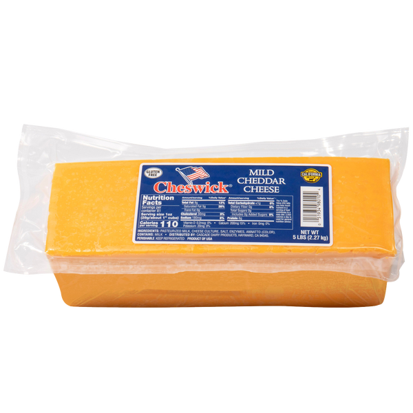 Cheswick Mild Cheddar Cheese, 5 lbs