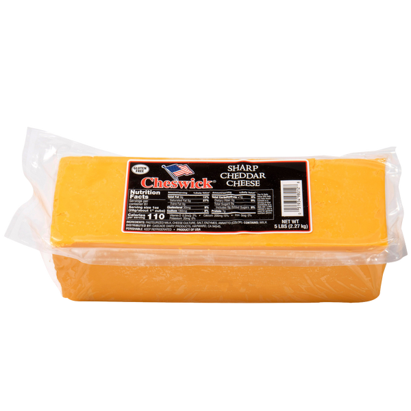 Cheswick Sharp Cheddar Cheese, 5 lbs