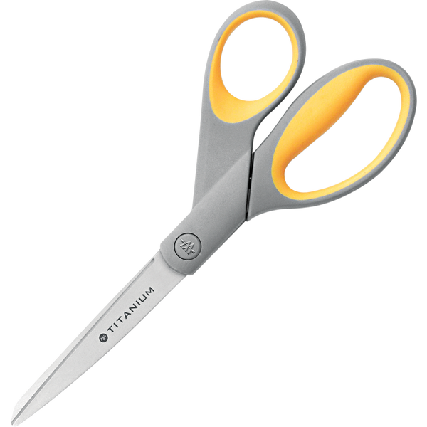 Westcott 8" Titanium Bonded Scissors, Gray