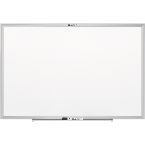 Quartet Standard Whiteboard, Aluminum Frame, 36"W x 24"L