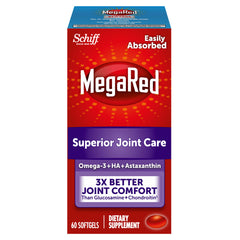 Schiff MegaRed Superior Joint Care, 60 Softgels