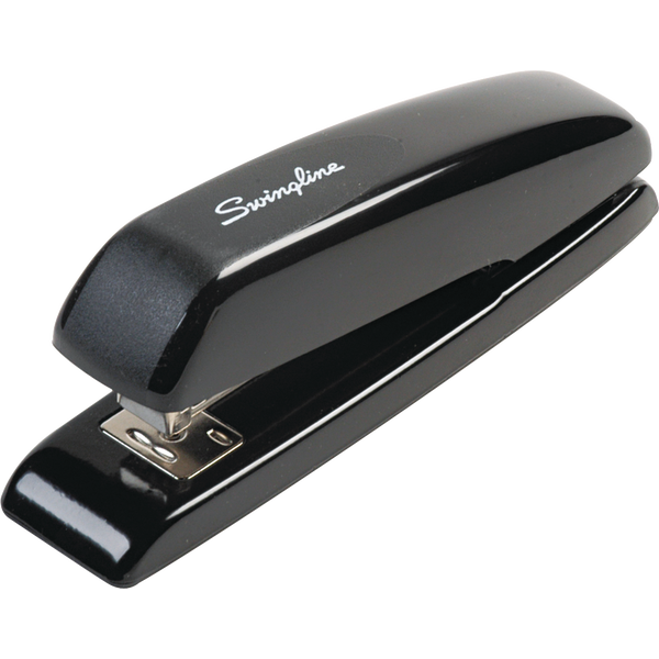 Swingline Full Strip Desktop Stapler, 3-3/4" Depth, Black