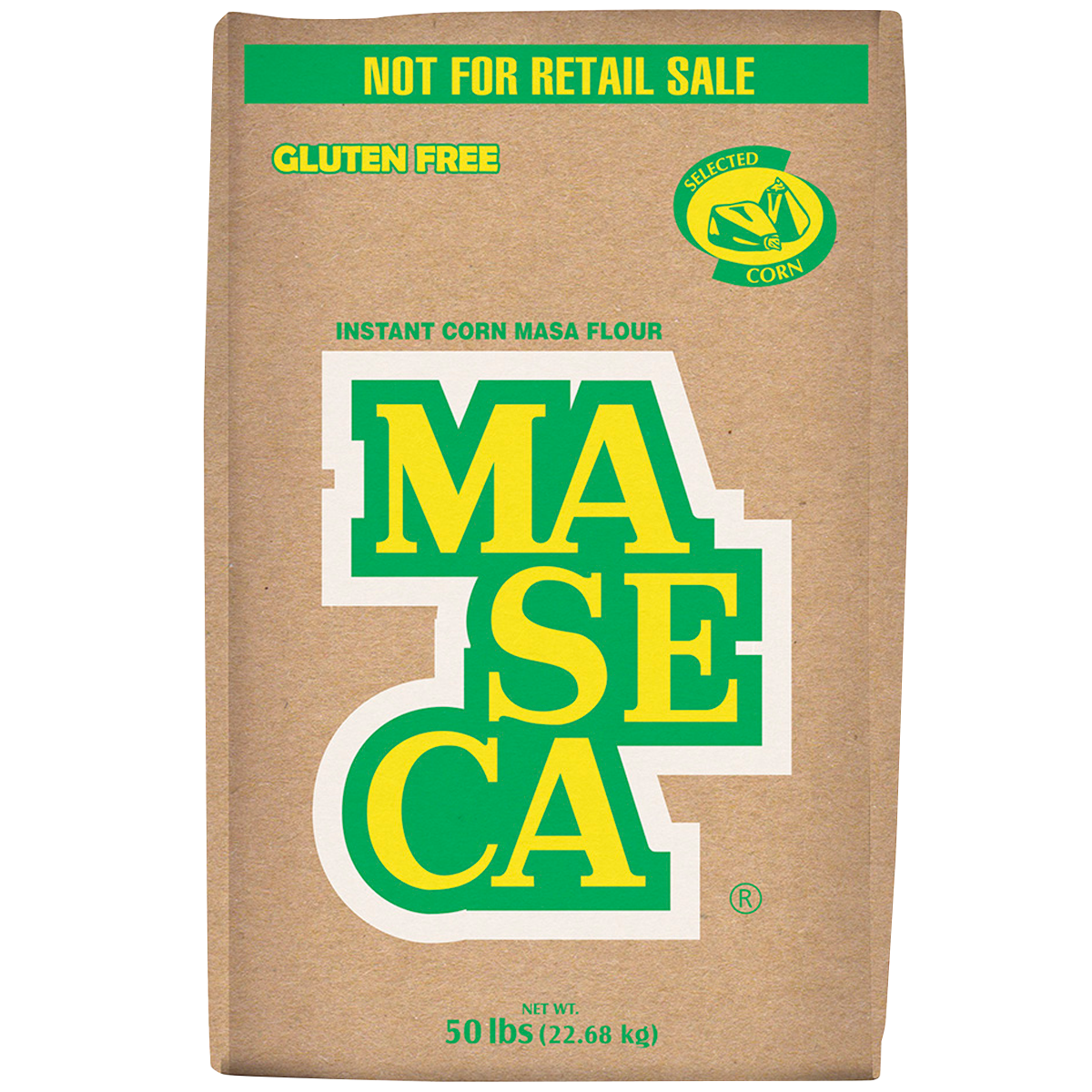 Maseca Instant Corn Masa Flour, #1 Regular, 50 lbs