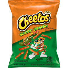 Cheetos, Cheddar Jalapeno, 2.1 oz, 64 ct