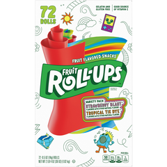 Fruit Roll-Ups, Variety Pack, 0.5 oz, 72 ct