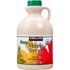 Kirkland Signature Organic Pure Maple Syrup, 33.8 oz