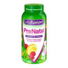 vitafusion Prenatal Multivitamin Gummy with Folate & DHA, 180 Gummies