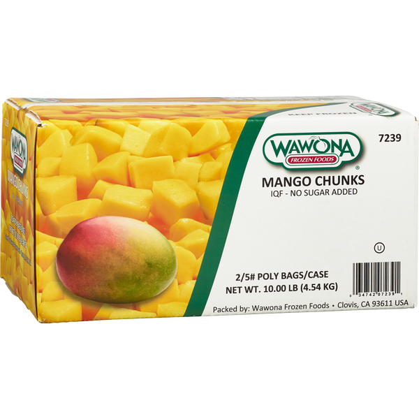 Wawona Mango Chunks, 10 lbs