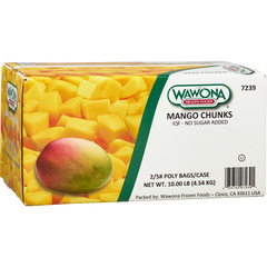 Wawona Mango Chunks, 10 lbs