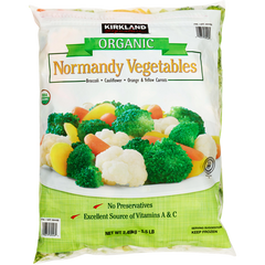 Kirkland Signature Organic Normandy Vegetable Blend, 5.5 lbs