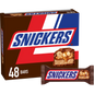 Snickers Peanut Chocolate Candy Bar, Full Size, 1.86 oz, 48 ct