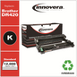 Innovera Remanufactured Brother DR420 Drum Unit, Black