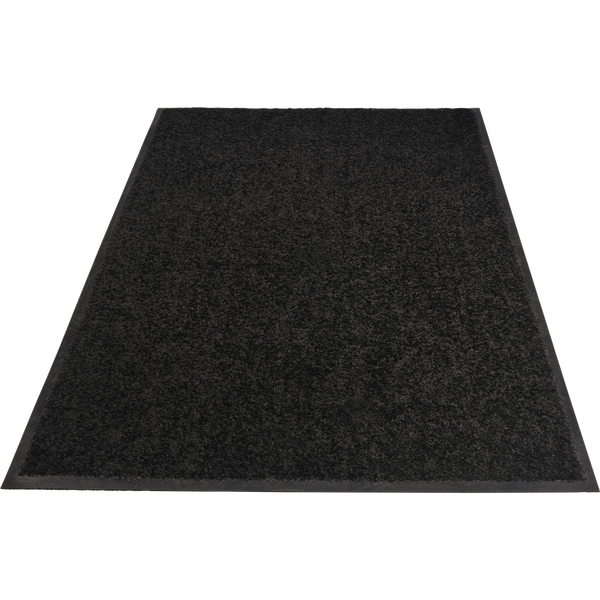 Guardian Platinum Wiper Mat, 4' x 6', Black