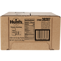 Hunt's Ketchup Portion Packets, 1000 ct