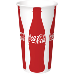 Graphic Packaging Coca-Cola Paper Cold Cups, 20 oz, 600 ct