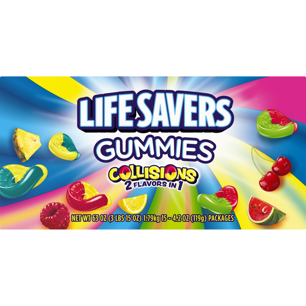 Life Savers Gummies Collisions, 4.2 oz, 15 ct