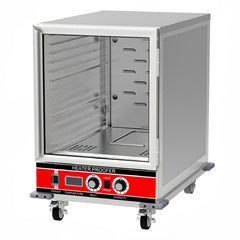 MoTak MHP-H-I-C Half Height Insulated Mobile Heated Proofing Cabinet w/ (14) Pan Capacity, 120v