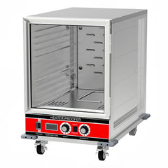 MoTak MHP-H-N-C Half Height Non-Insulated Mobile Heated Proofing Cabinet w/ (14) Pan Capacity, 120v