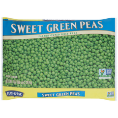 Flav-R-Pac Sweet Green Peas, 5 lbs