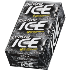 Dentyne Ice Sugar Free Gum, Arctic Chill, 16 Pieces, 12 ct