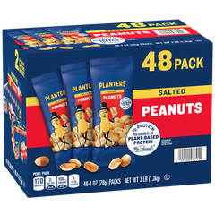 Planters Peanuts, Salted, 1 oz, 48 ct