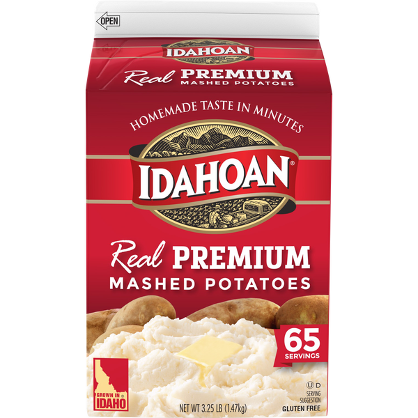 Idahoan Real Premium Mashed Potatoes, 3.25 lbs