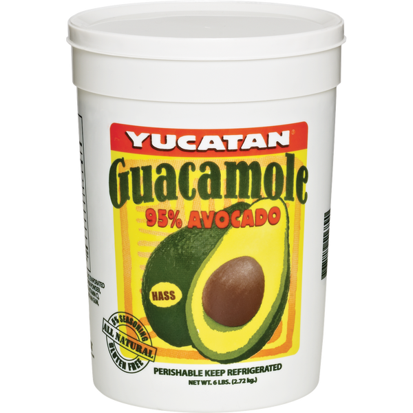 Yucatan Authentic Guacamole, 6 lbs