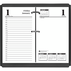 2025 House of Doolittle Economy Daily Desk Calendar Refill, 3.5" x 6", White