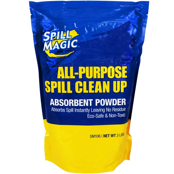 Spill Magic All-Purpose Spill Clean Up Absorbent Powder, 3 lbs