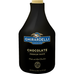 Ghirardelli Premium Sauce, Chocolate, 87.3 oz