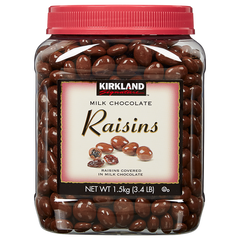 Kirkland Signature Milk Chocolate Covered Raisins, 54 oz