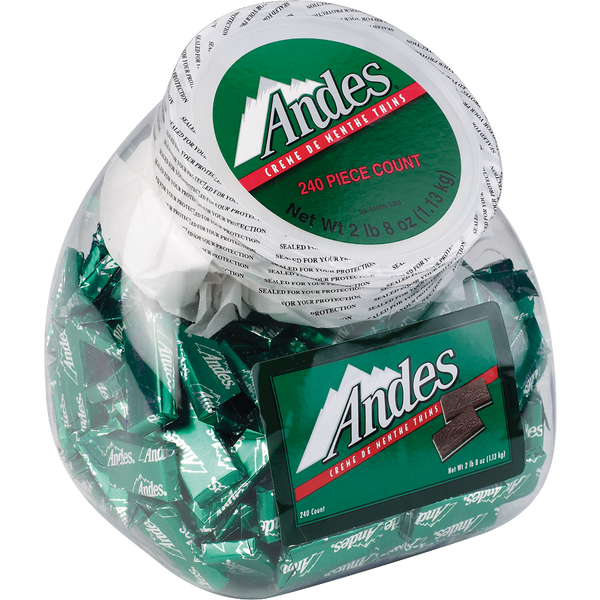 Andes Mints, Creme de Menthe, 240 ct