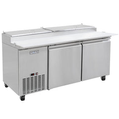 MoTak MPR-67 67 1/4" Pizza Prep Table w/ Refrigerated Base, 115v