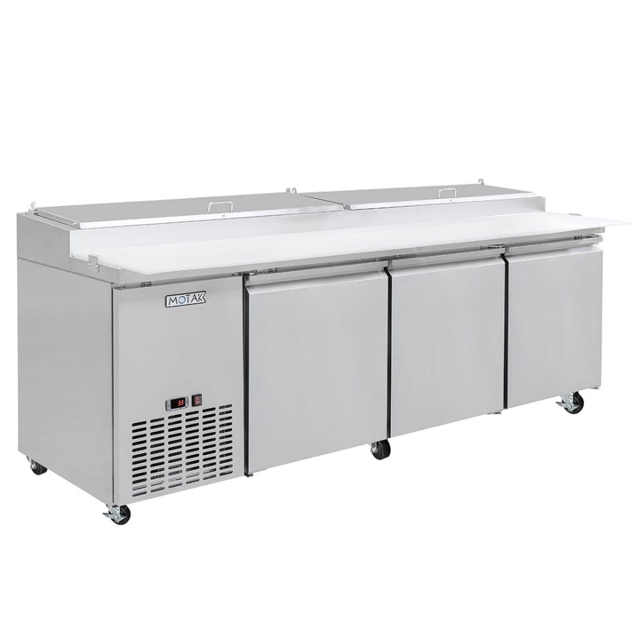 MoTak MPR-93 91 7/8" Pizza Prep Table w/ Refrigerated Base, 115v